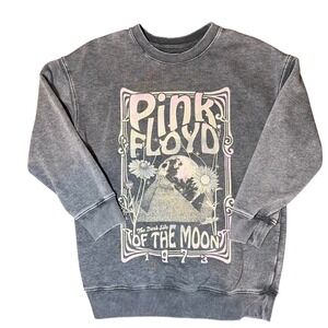 Pink Floyd The Dark Side Of The Moon 1973 Heather Gray Sweatshirt EUC Sz‎ Large